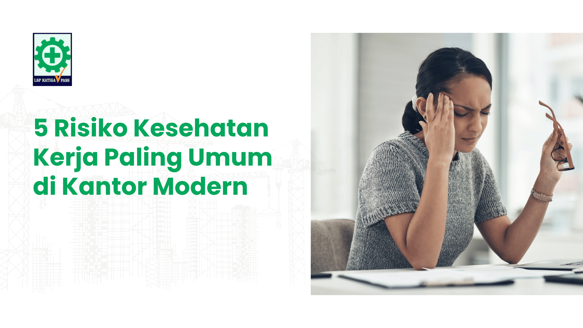 5 Risiko Kesehatan Kerja Paling Umum di Kantor Modern