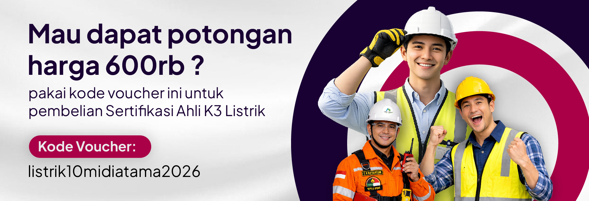 Gambar promo Ahli K3 Listrik Batch 69