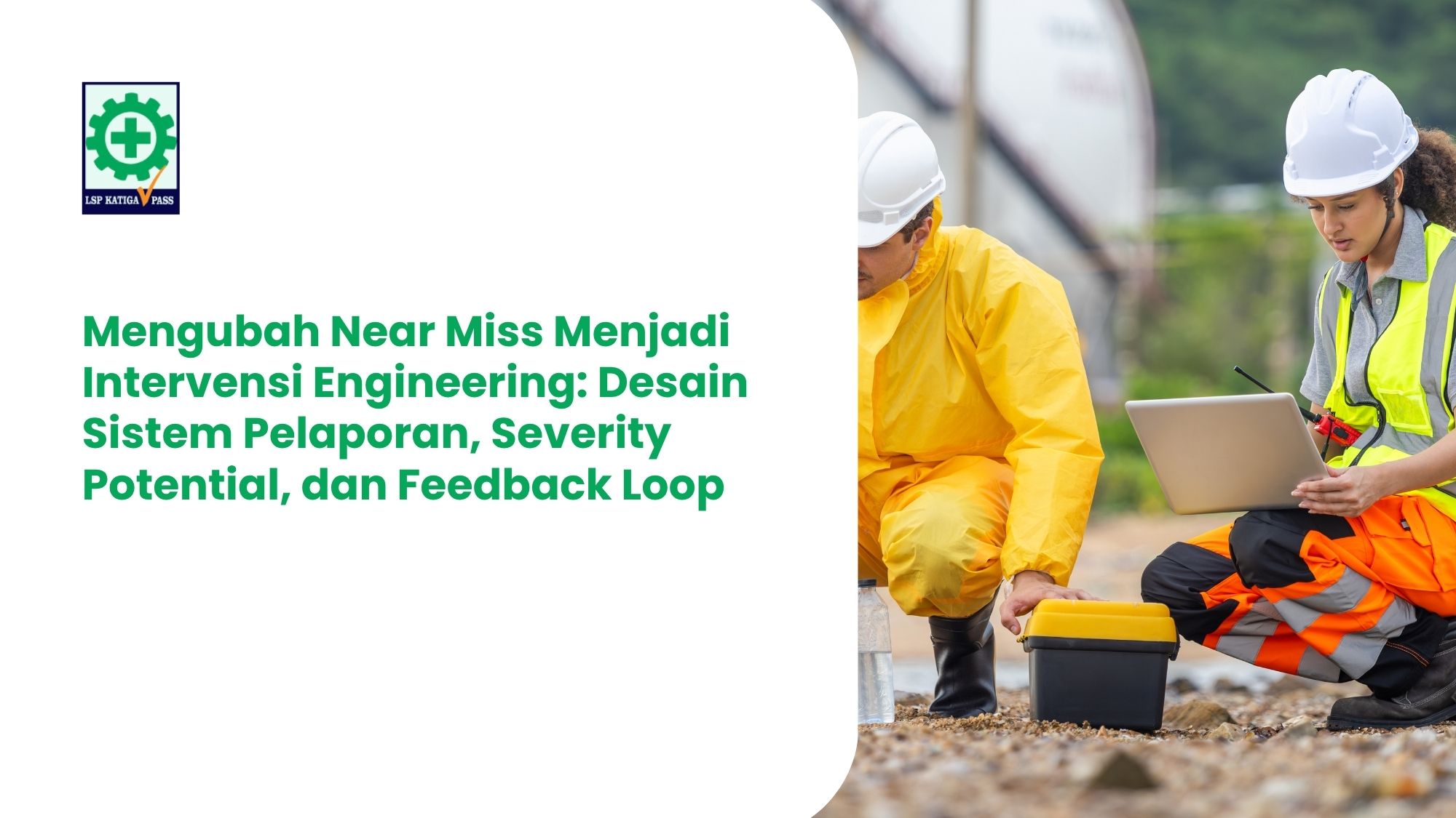 Mengubah Near Miss Menjadi Intervensi Engineering: Desain Sistem Pelaporan, Severity Potential, dan Feedback Loop
